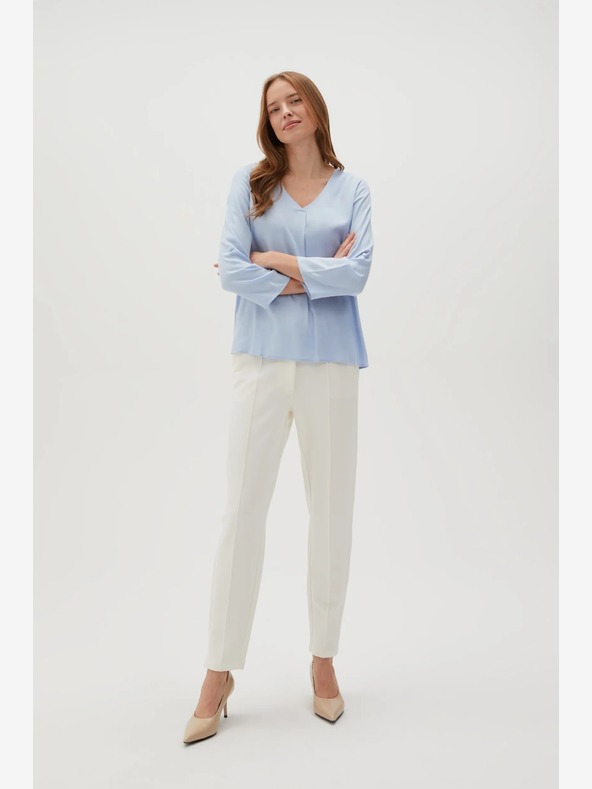 Moodo Világoskék női blúz Moodo