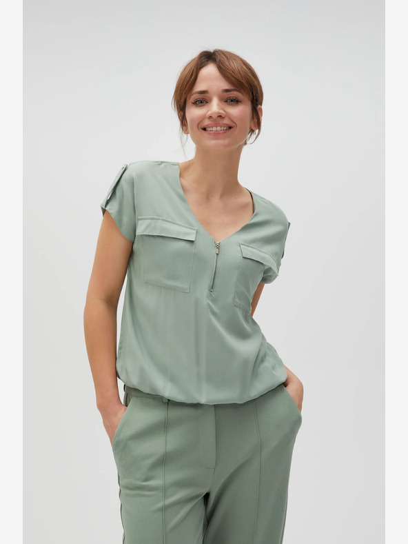 Moodo Világoszöld női blúz Moodo