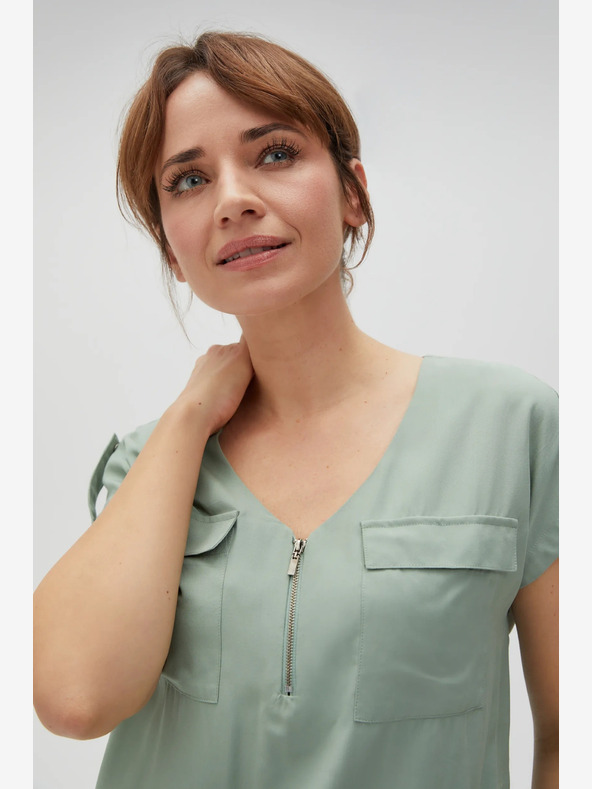 Moodo Világoszöld női blúz Moodo