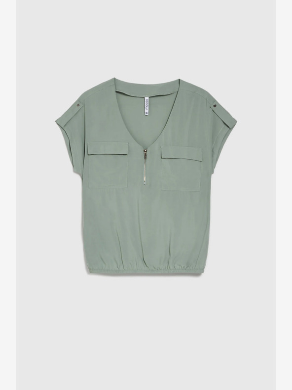 Moodo Világoszöld női blúz Moodo