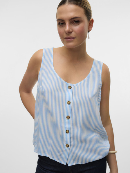 Vero Moda Fehér és kék női csíkos blúz Vero Moda