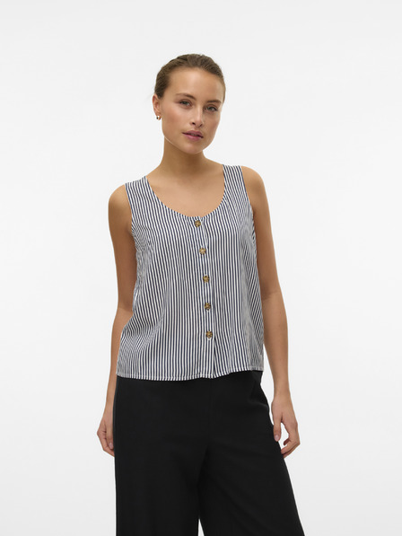 Vero Moda Fehér és kék női csíkos blúz Vero Moda