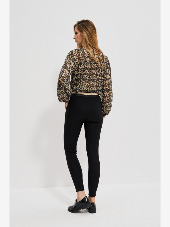 Moodo Fekete női leggings Moodo