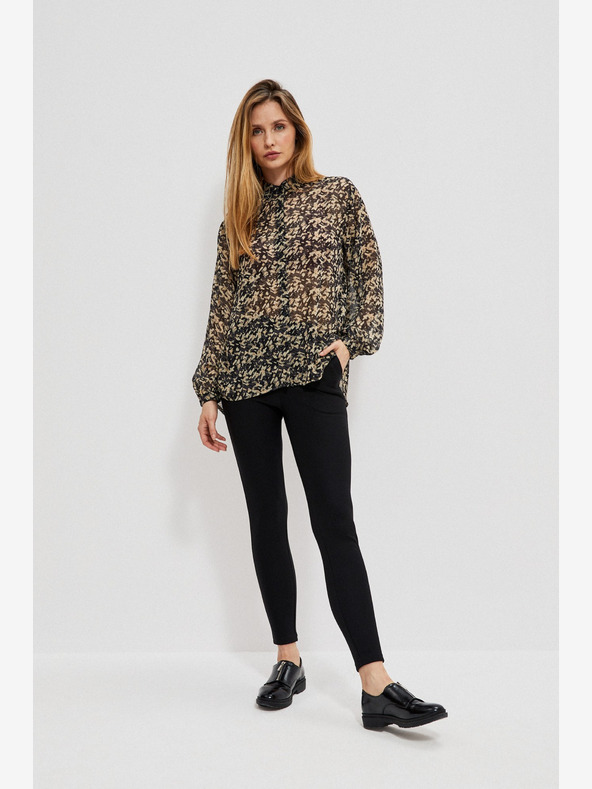 Moodo Fekete női leggings Moodo