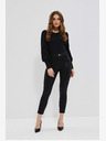 Moodo Fekete női fényes leggings Moodo