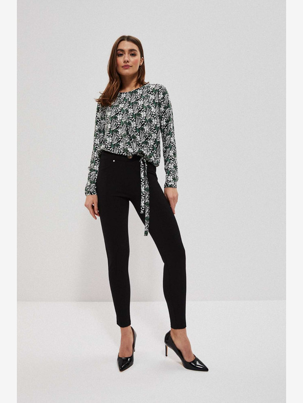 Moodo Fekete női leggings Moodo