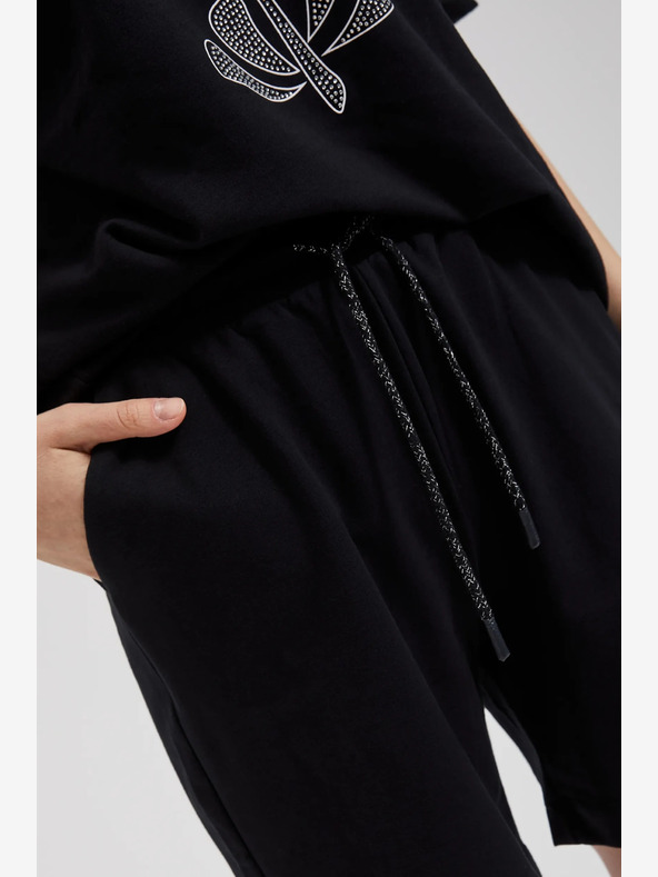 Moodo Fekete női Moodo rövidnadrág