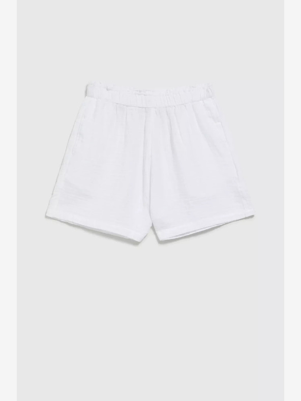 Moodo Fehér női rövidnadrág Moodo