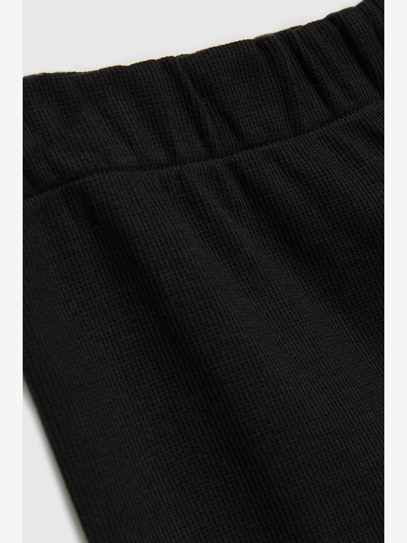 Moodo Moodo női fekete rövid leggings fekete