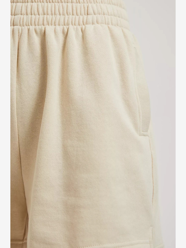 Moodo Bézs női melegítőnadrág rövidnadrág Moodo