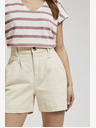 Moodo Bézs női rövidnadrág Moodo