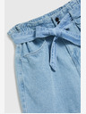 Moodo Világoskék női farmer rövidnadrág Moodo