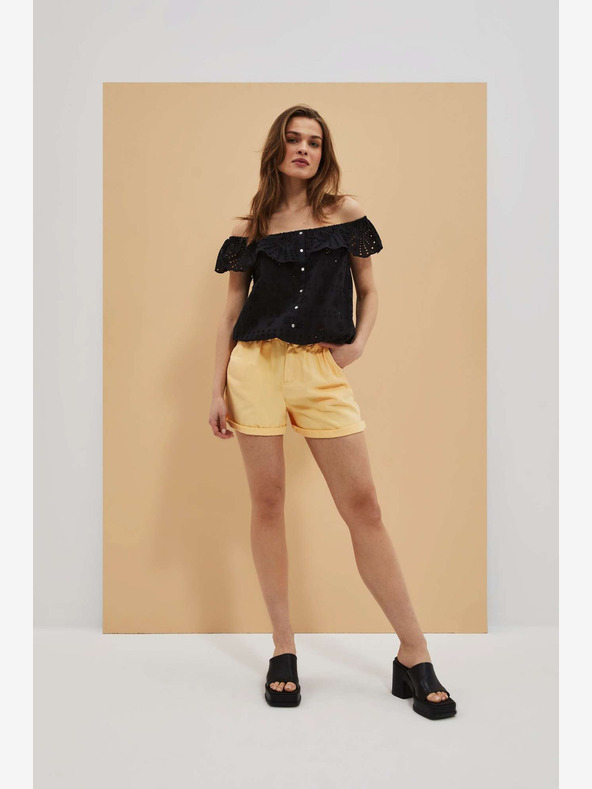 Moodo Sárga női Moodo rövidnadrág