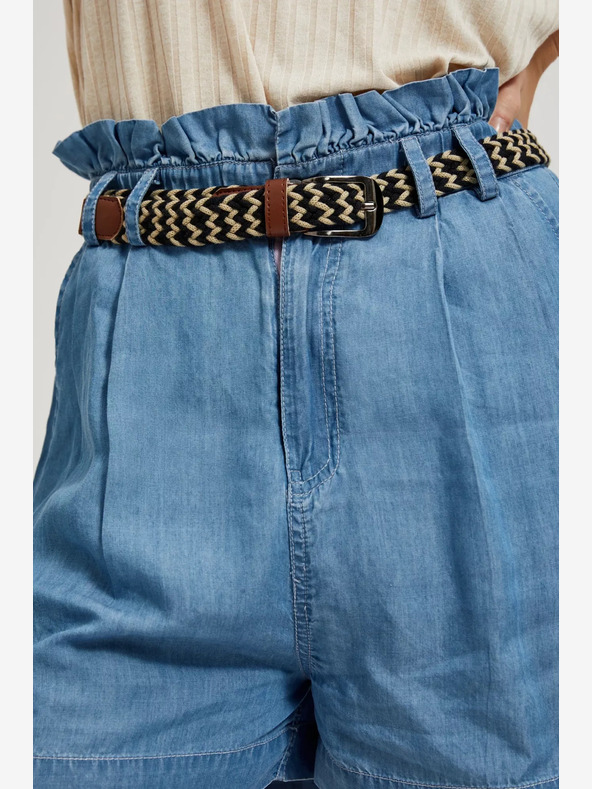 Moodo Kék női farmer rövidnadrág Moodo