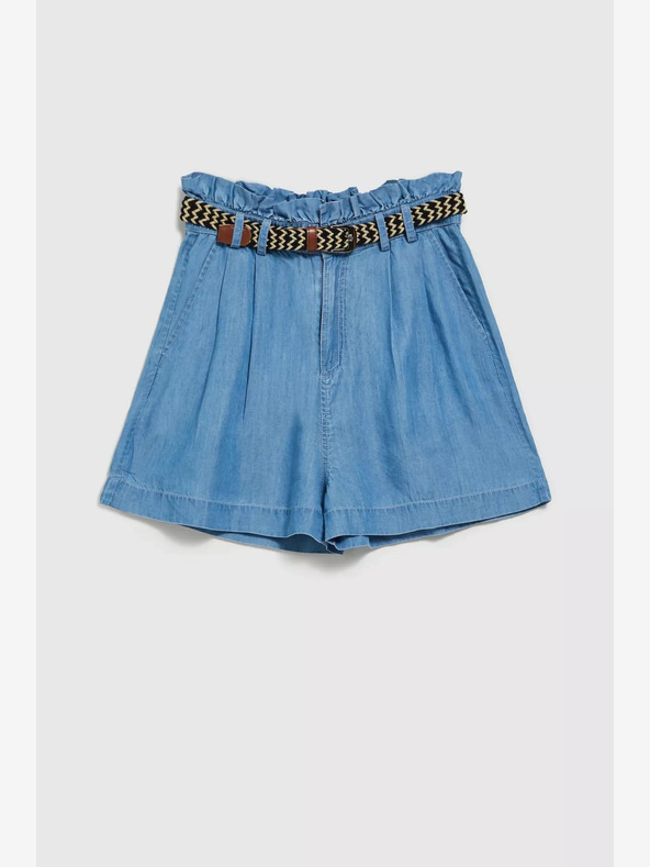 Moodo Kék női farmer rövidnadrág Moodo