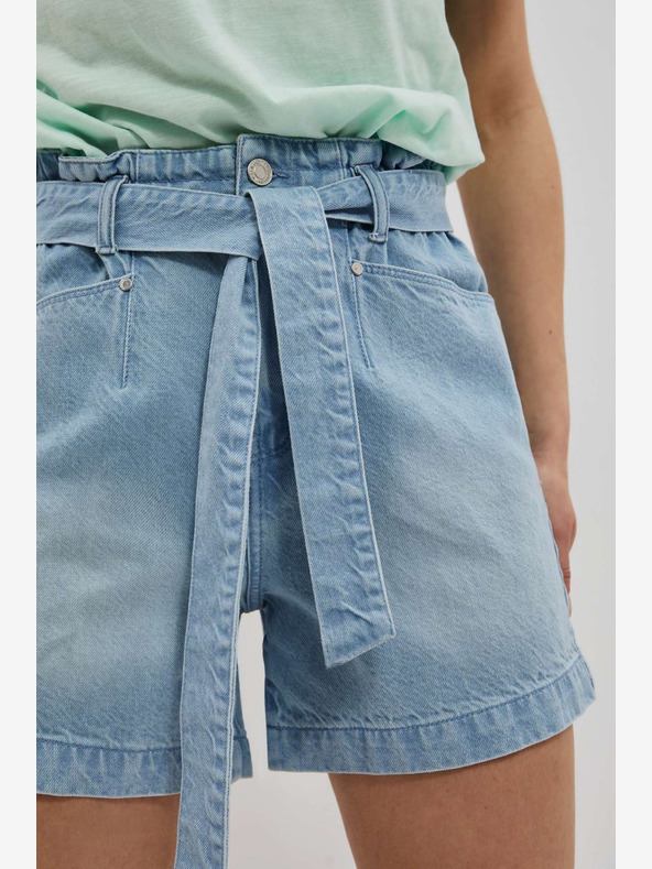 Moodo Kék női farmer rövidnadrág Moodo