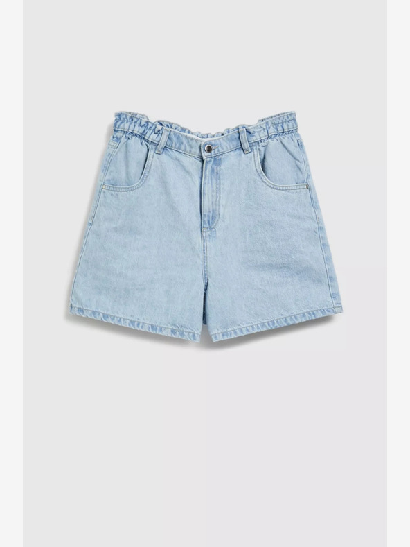 Moodo Világoskék női farmer rövidnadrág Moodo