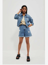 Moodo Kék női farmer rövidnadrág Moodo