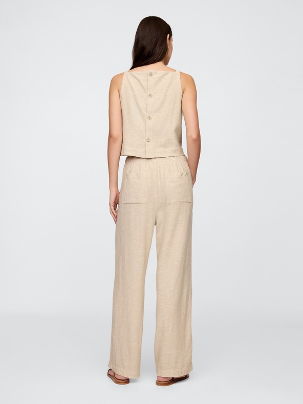 GAP Len nadrág Wide GAP