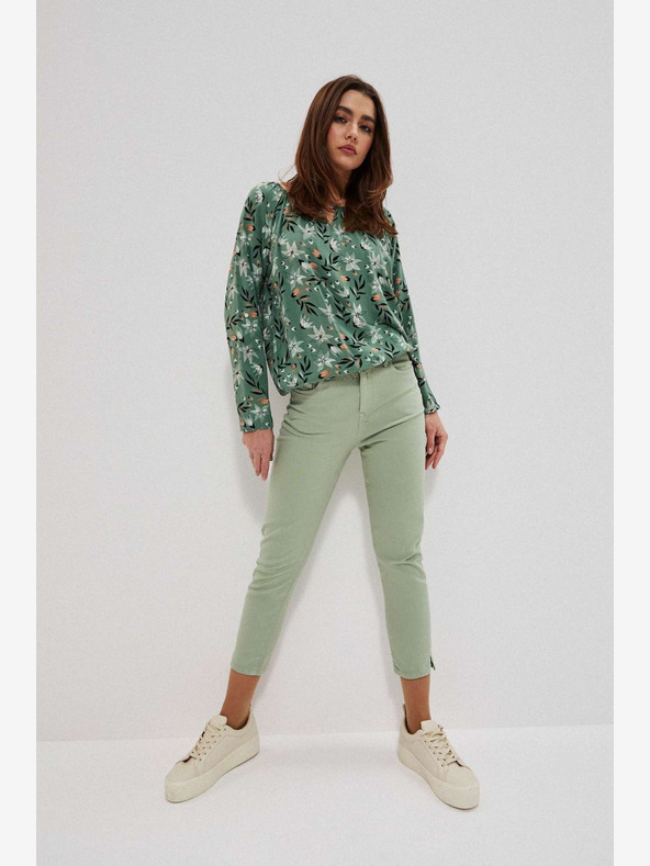 Moodo Világoszöld női nadrág Moodo