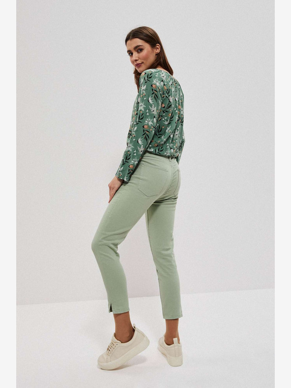 Moodo Világoszöld női nadrág Moodo