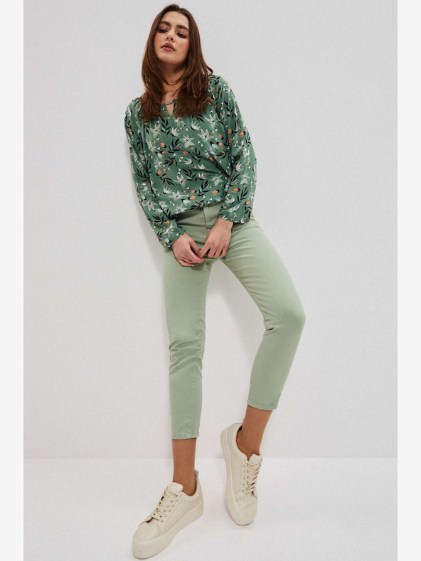 Moodo Világoszöld női nadrág Moodo