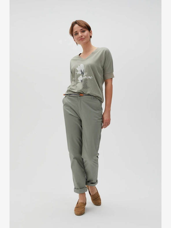 Moodo Zöld női nadrág Moodo