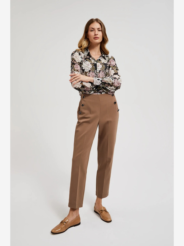 Moodo Barna Női nadrág Moodo