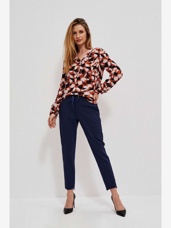 Moodo Sötétkék női nadrág Moodo