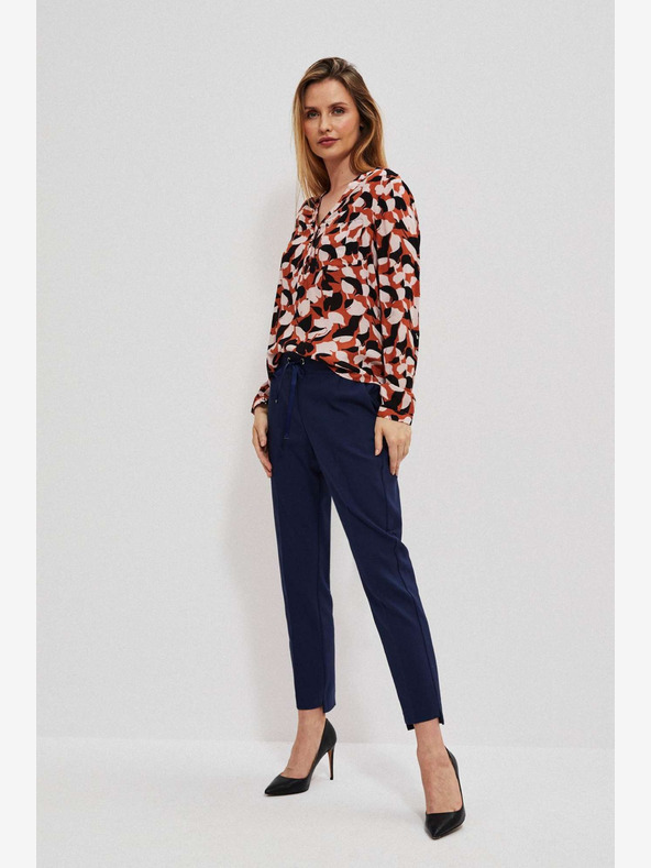 Moodo Sötétkék női nadrág Moodo