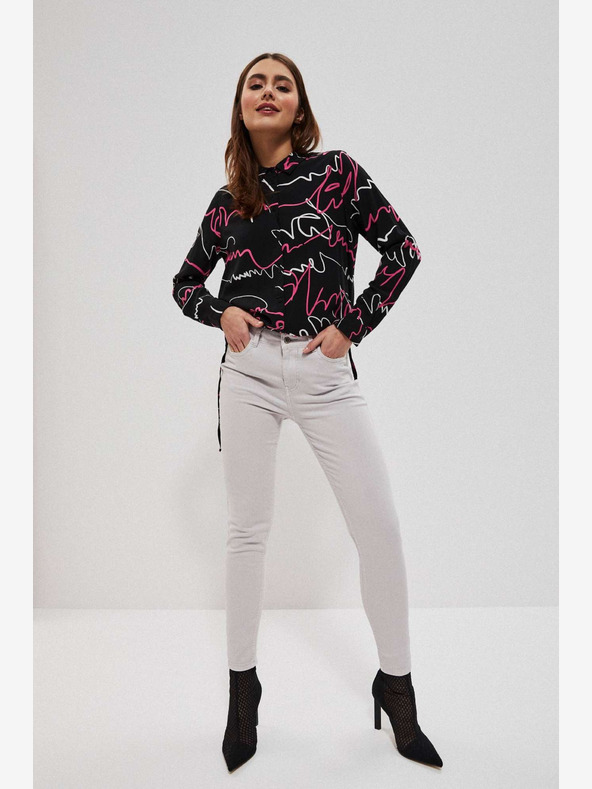 Moodo Világosszürke női nadrág Moodo