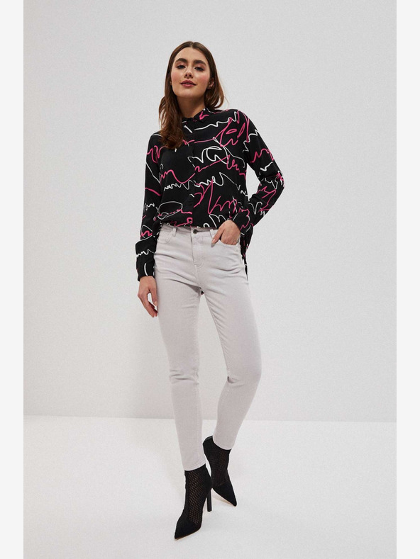 Moodo Világosszürke női nadrág Moodo