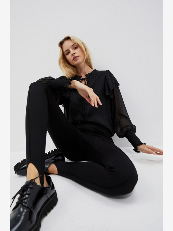 Moodo Fekete női nadrág Moodo