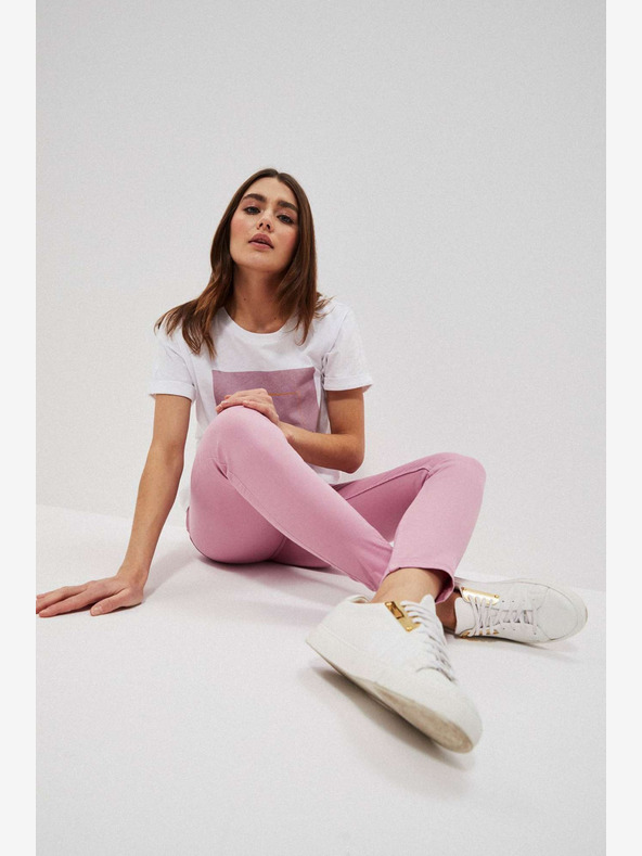 Moodo Rózsaszín női nadrág Moodo