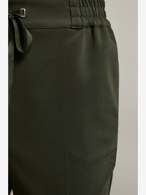 Moodo Moodo sötétzöld női nadrág