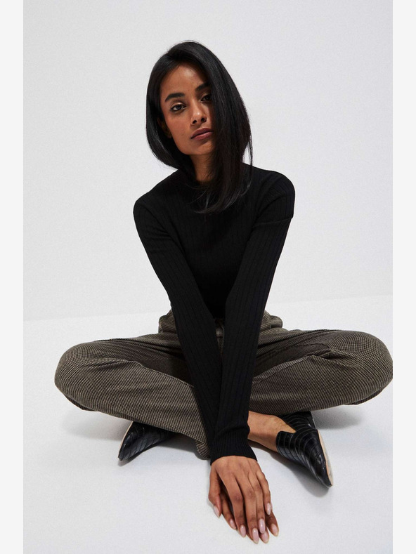 Moodo Moodo Fekete és barna női nadrág