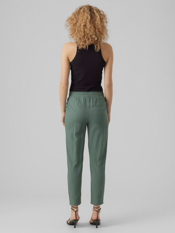 Vero Moda Zöld női nadrág Vero Moda JESMILO zöld női nadrág Vero Moda JESMILO