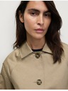 Marks & Spencer Stormwear™ meghosszabbított autóskabát, magas pamutszövetből Marks & Spencer bézs színű