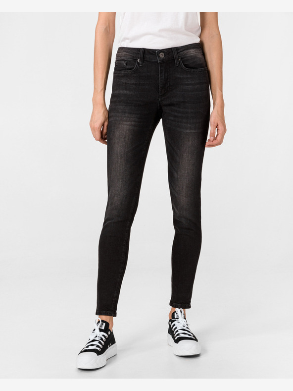 Vero Moda Fekete női Slim Fit farmer Vero Moda Ella