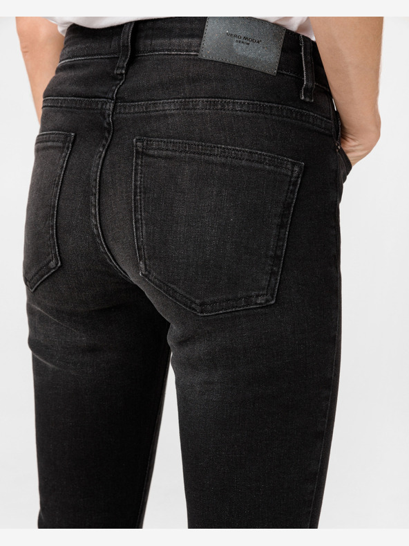 Vero Moda Fekete női Slim Fit farmer Vero Moda Ella