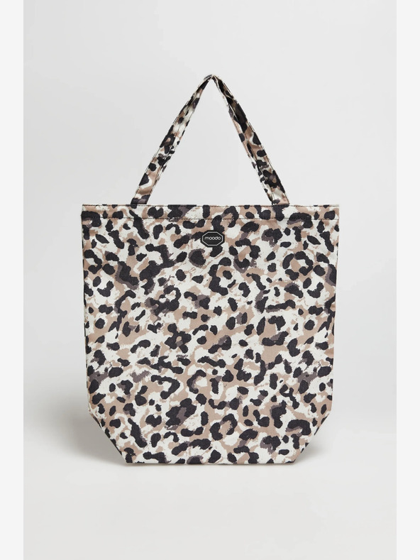 Moodo Moodo fehér és bézs színű női mintás táska