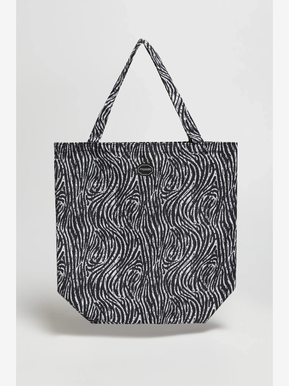 Moodo Fehér és fekete színű női Moodo mintás táska