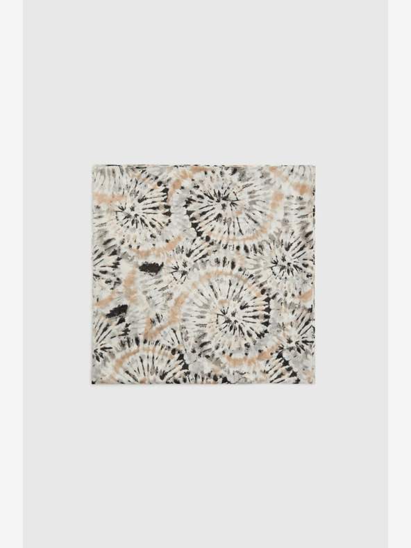 Moodo Bézs színű női mintás sál Moodo