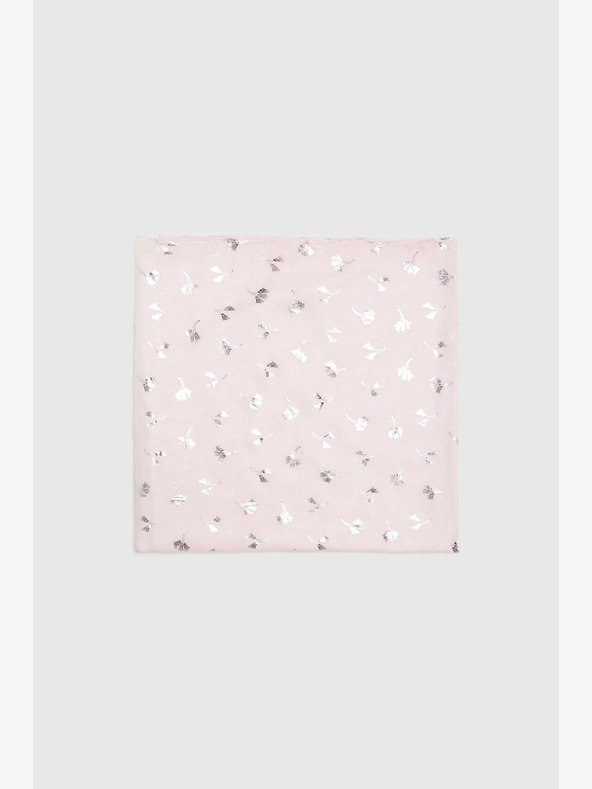 Moodo Világos rózsaszín női mintás sál Moodo