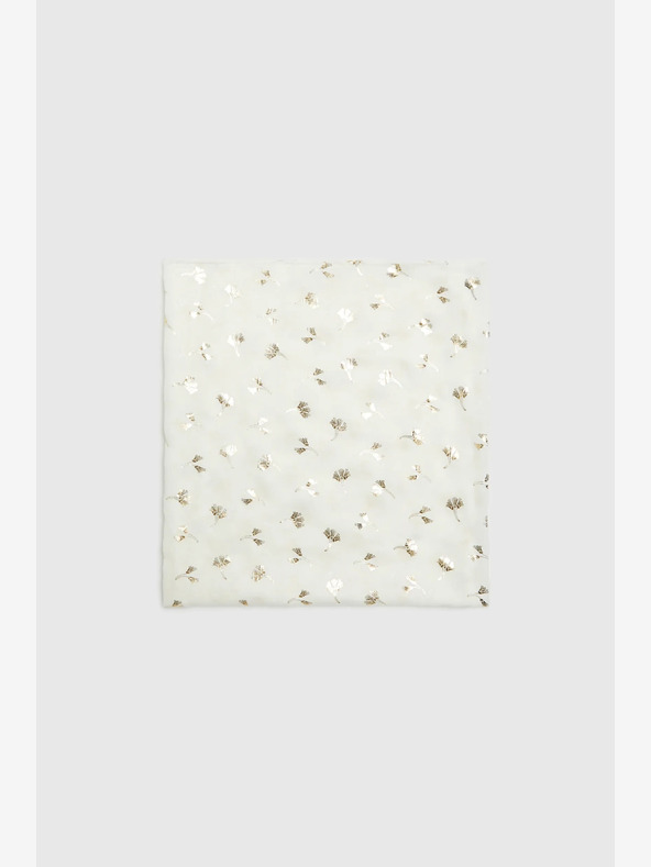 Moodo Fehér női mintás sál Moodo