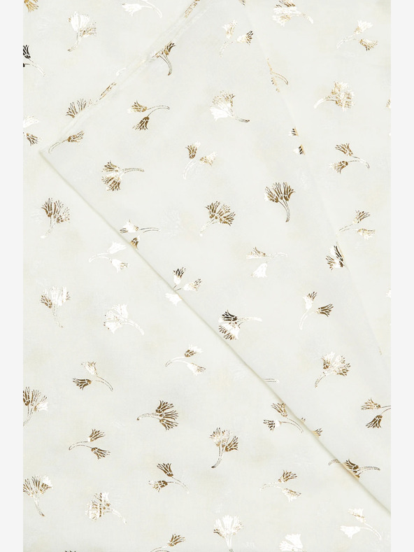 Moodo Fehér női mintás sál Moodo