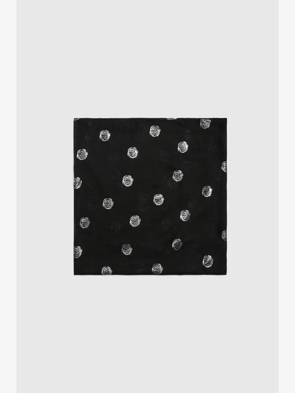 Moodo Fekete női pöttyös sál Moodo