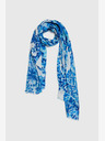 Moodo Fehér és kék női mintás sál Moodo
