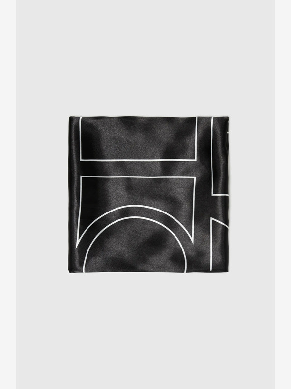 Moodo Fehér és fekete női mintás sál Moodo