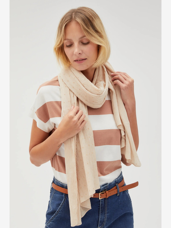 Moodo Moodo Bézs női sál